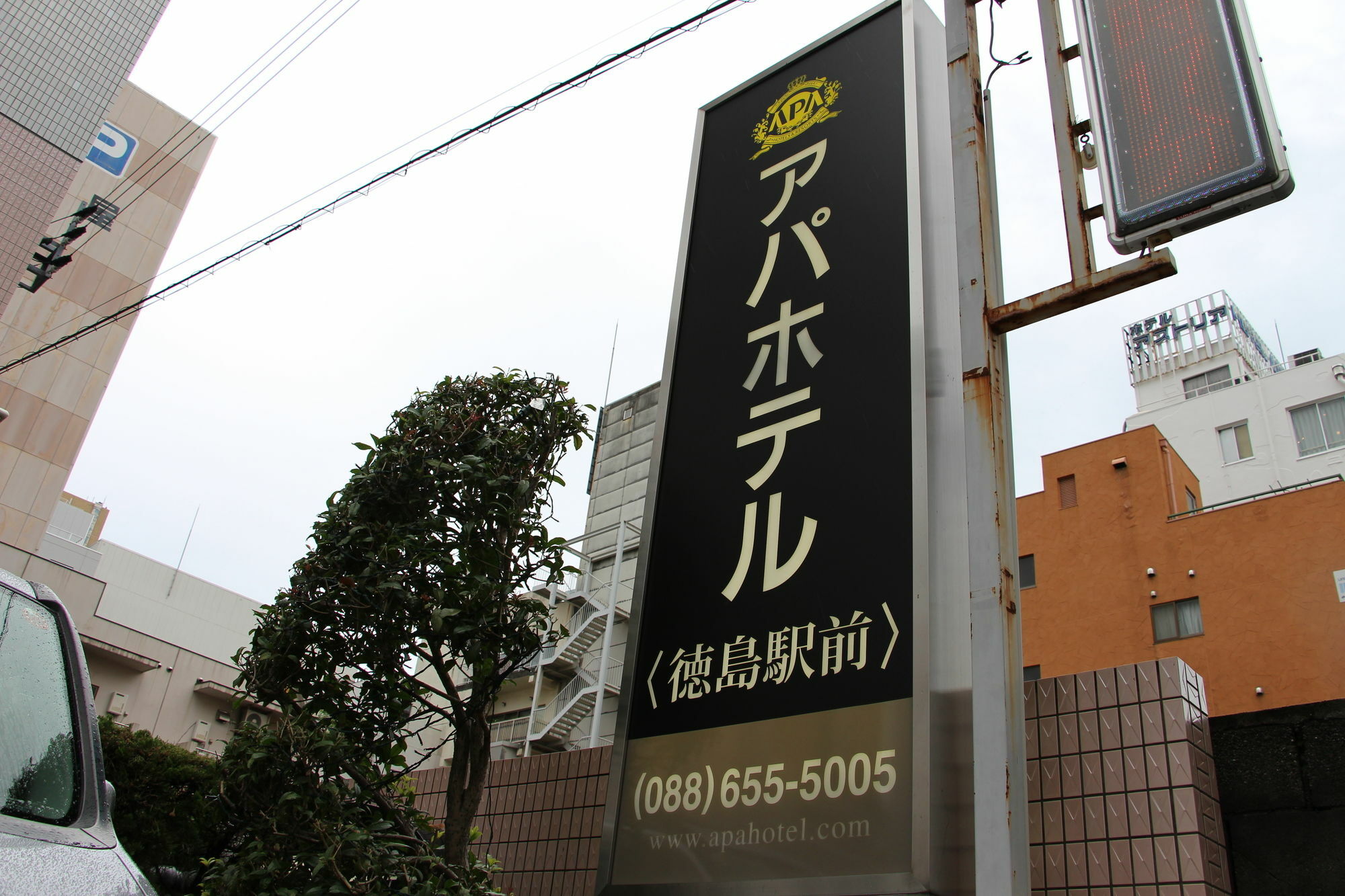 Apa Hotel Tokushima Ekimae Esterno foto